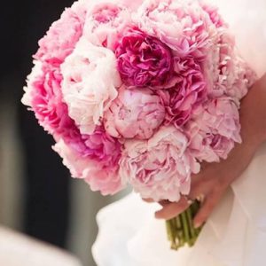 Dreamy and elegant purple flower ball