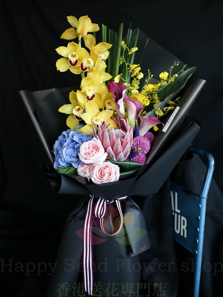 茂盛蕙蘭花束 Hk Happy Gift Flower Shop 茂盛蕙蘭花束 Hk Happy Gift Flower Shop