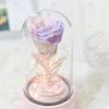 Eternal Flower Single Rose Bluetooth Speaker (Purple Pink)