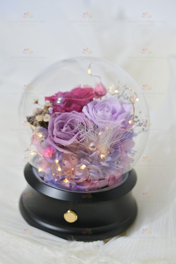 Just for you (Eternal Flower Ball Bluetooth Speaker) (2021 Valentine's Day Bouquet Series)