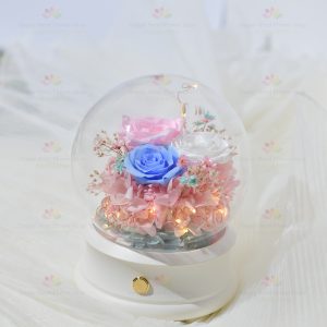 I just met you (preserved flower ball bluetooth speaker) (must be purchased together with a bouquet of flowers to enjoy this special offer) • The offer is limited to one exchange per person.