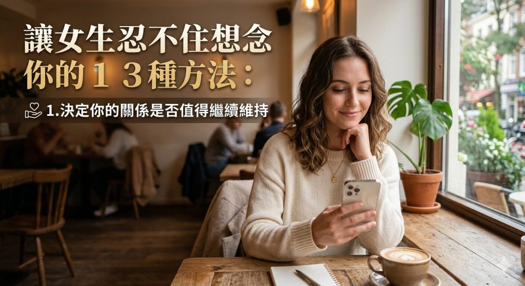 如何讓女生忍不住想念你?13招技巧與心態,讓女生主動約你出去! - 九龍送花推介