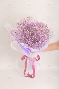 My heart is full of you (Purple Gypsophila)