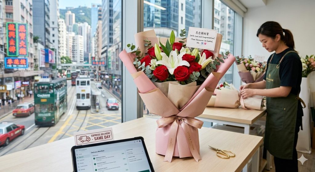 🌹【送花香港推薦2026】海外跨國訂花直送全港!3大即日急單配送與保鮮關鍵🌸 - 九龍送花推介